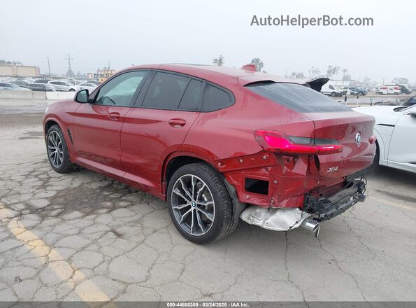 5UX2V1C02L9B79039 2020 BMW X4 Red Задня ліва чверть
