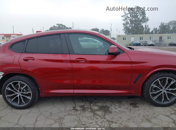 5UX2V1C02L9B79039 2020 BMW X4 Red Панорамний вид салону 360°