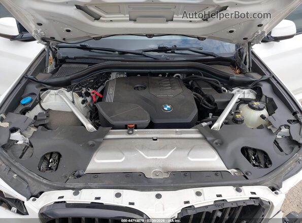 5UX2V1C06M9F26017 2021 BMW X4 White Հետևի տեսք