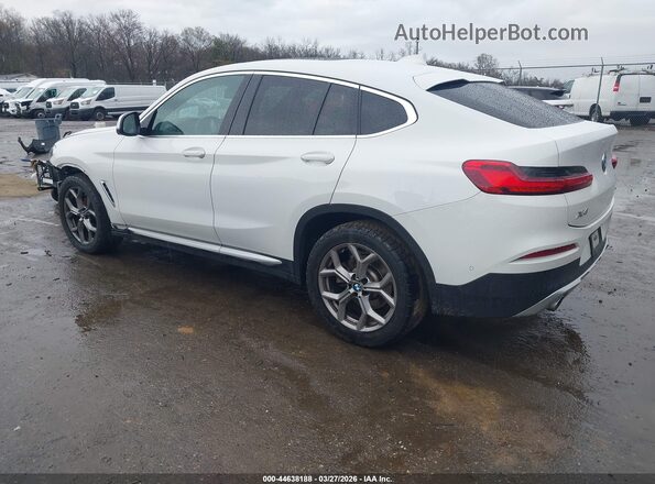 5UX2V1C06M9H19137 2021 BMW X4 White Հետևի ձախ