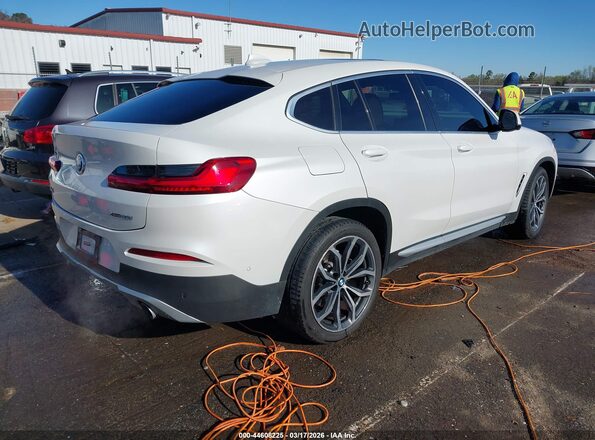 5UX2V1C06M9H37203 2021 BMW X4 White Задня права чверть