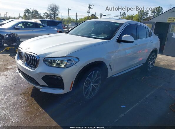 5UX2V1C06M9H37203 2021 BMW X4 White Передня ліва чверть