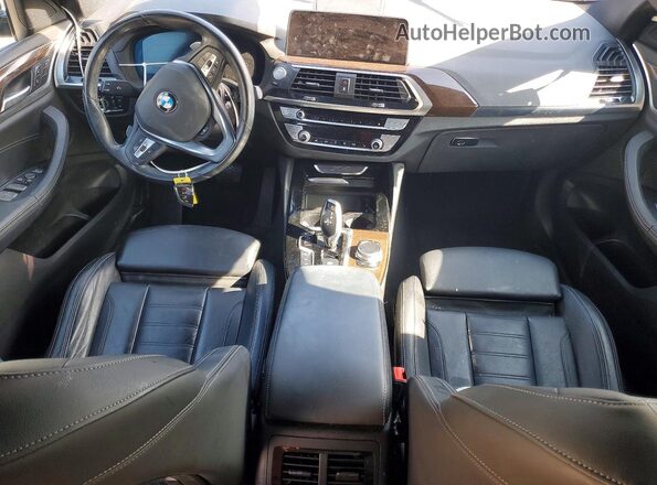 5UX2V1C08L9D52899 2020 BMW X4 Синий 