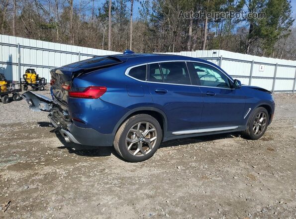 5UX2V1C08L9D52899 2020 BMW X4 Синий 