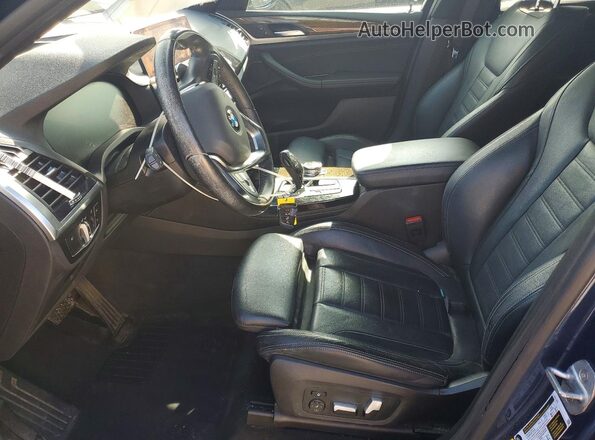 5UX2V1C08L9D52899 2020 BMW X4 Синий 