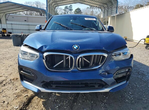 5UX2V1C08L9D52899 2020 BMW X4 Синий 