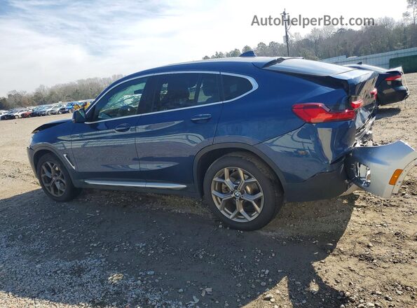 5UX2V1C08L9D52899 2020 BMW X4 Синий 