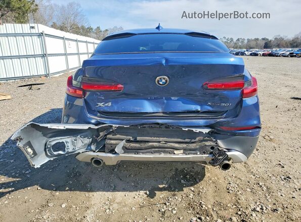 5UX2V1C08L9D52899 2020 BMW X4 Синий 
