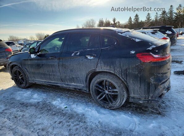 5UX2V1C08M9D99948 2021 BMW X4 Black Tył lewy