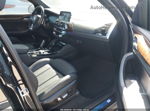 5UX2V1C08M9F13754 2021 BMW X4 Black Սալոնի դիմացի տեսք