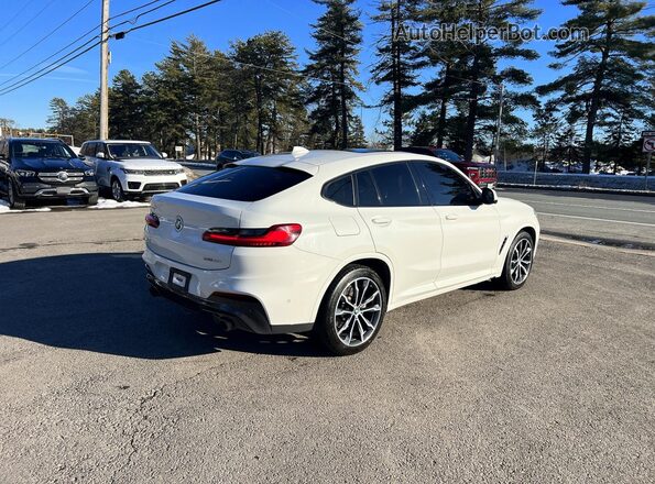 5UX2V1C08M9G98579 2021 BMW X4 White 