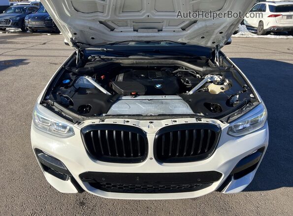 5UX2V1C08M9G98579 2021 BMW X4 White 