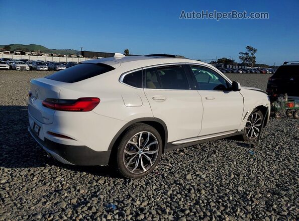 5UX2V1C09M9G15077 2021 BMW X4 White Rear right