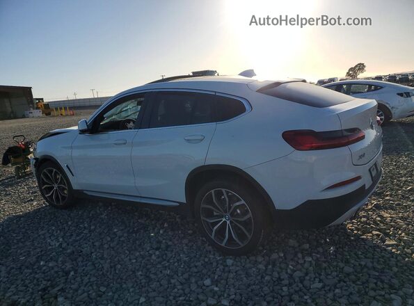 5UX2V1C09M9G15077 2021 BMW X4 White Rear left