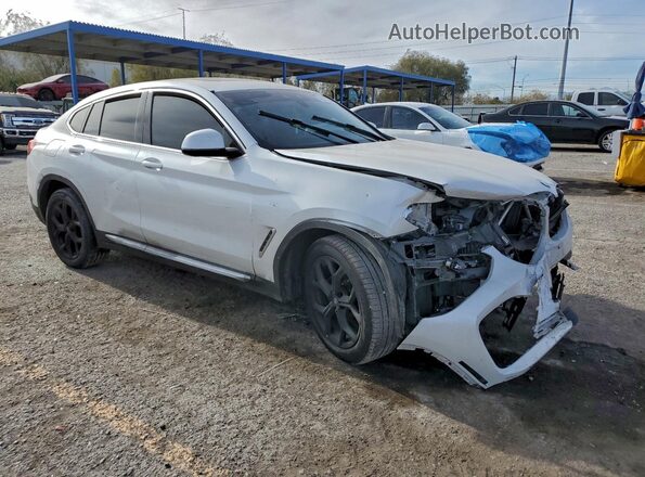 5UX2V1C0XM9F38221 2021 BMW X4 White Delantero derecho