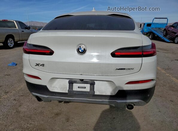 5UX2V1C0XM9F38221 2021 BMW X4 White Vista trasera