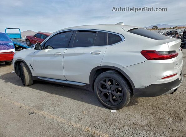 5UX2V1C0XM9F38221 2021 BMW X4 White Trasero izquierdo