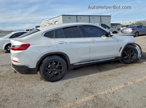 5UX2V1C0XM9F38221 2021 BMW X4 White Trasero derecho