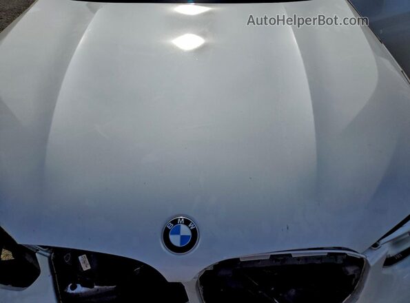 5UX2V1C0XM9F38221 2021 BMW X4 White Vista del compartimento del motor