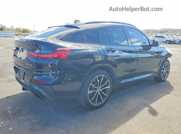 5UX2V5C01M9F26417 2021 BMW X4 Black Tył prawy