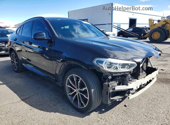 5UX2V5C01M9F26417 2021 BMW X4 Black Przód prawy