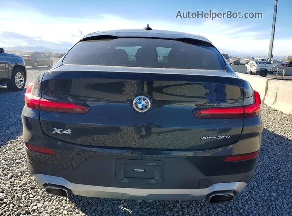 5UX33DT01P9P09757 2023 BMW X4 Black Vista trasera