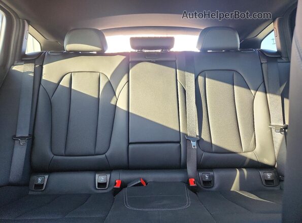 5UX33DT02P9S75252 2023 BMW X4 Charcoal Rear seats view