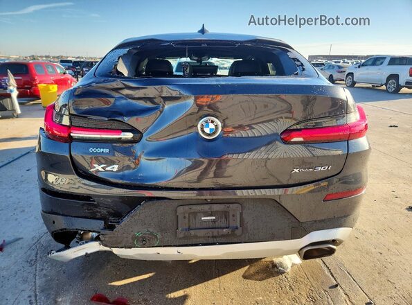 5UX33DT02P9S75252 2023 BMW X4 Charcoal Rear view