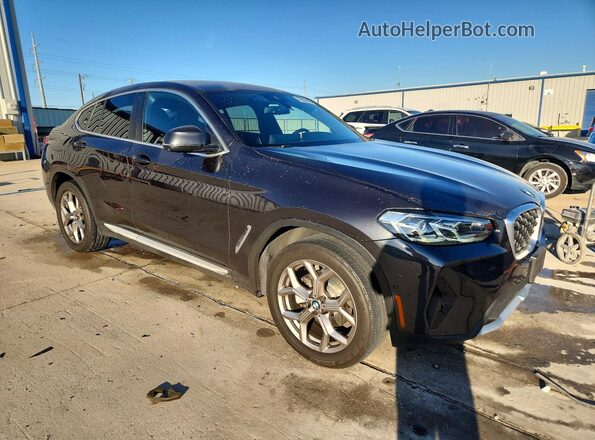 5UX33DT02P9S75252 2023 BMW X4 Charcoal Front right