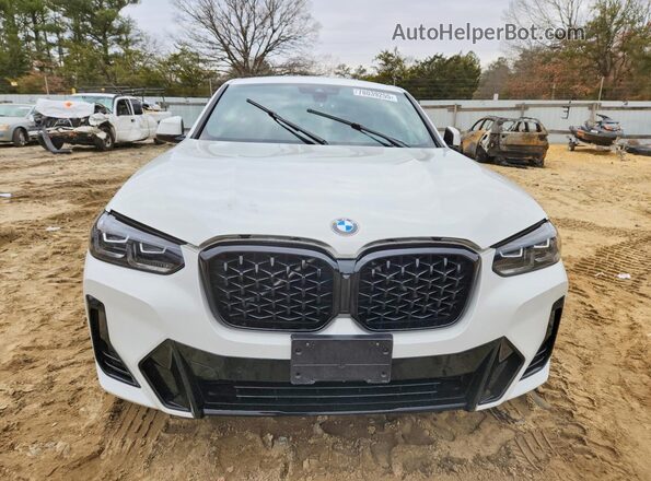5UX33DT04P9S68934 2023 BMW X4 White Вид спереду