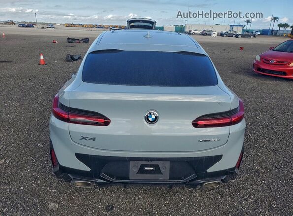 5UX33DT07P9T01831 2023 BMW X4 Gray Vista trasera