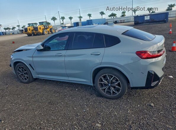 5UX33DT07P9T01831 2023 BMW X4 Gray Trasero izquierdo