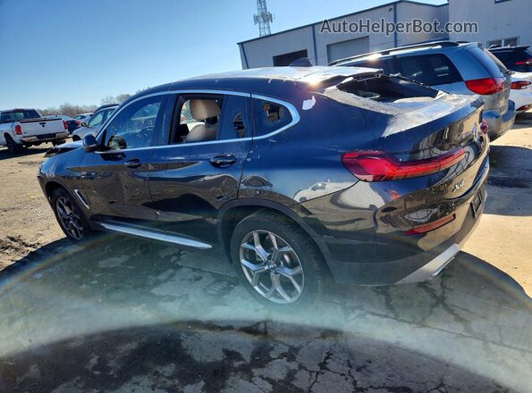 5UX33DT07R9V93371 2024 BMW X4 Черный Задняя левая четверть