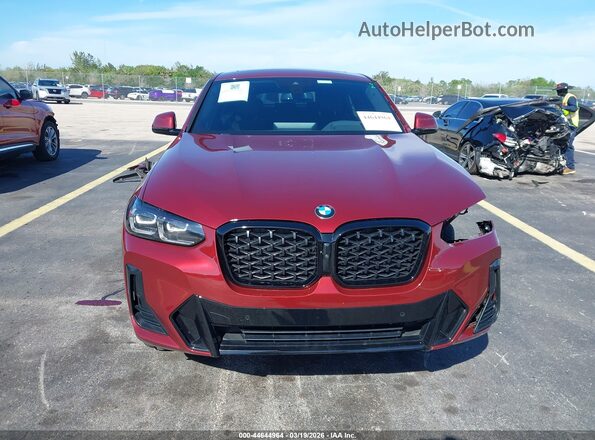 5UX33DT07S9Y68453 2025 BMW X4 Red 