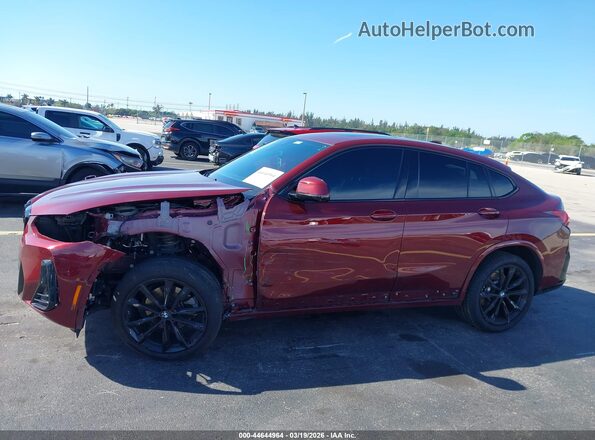 5UX33DT07S9Y68453 2025 BMW X4 Red 