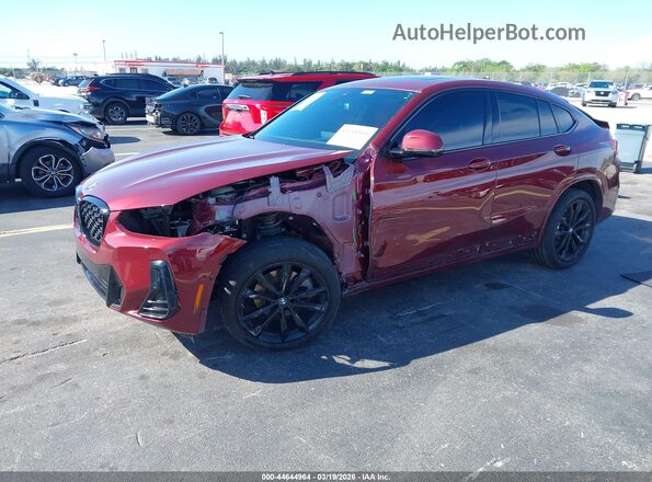 5UX33DT07S9Y68453 2025 BMW X4 Red 