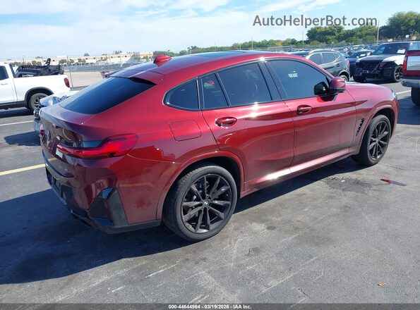 5UX33DT07S9Y68453 2025 BMW X4 Red 