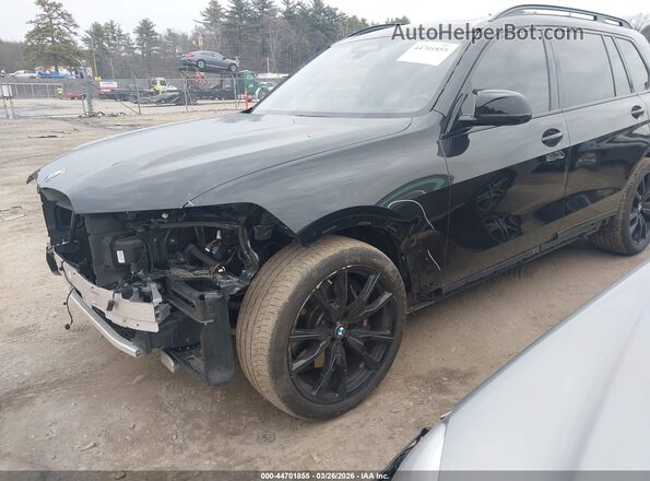 5UX33EM09R9T70625 2024 BMW X7 Black Front left