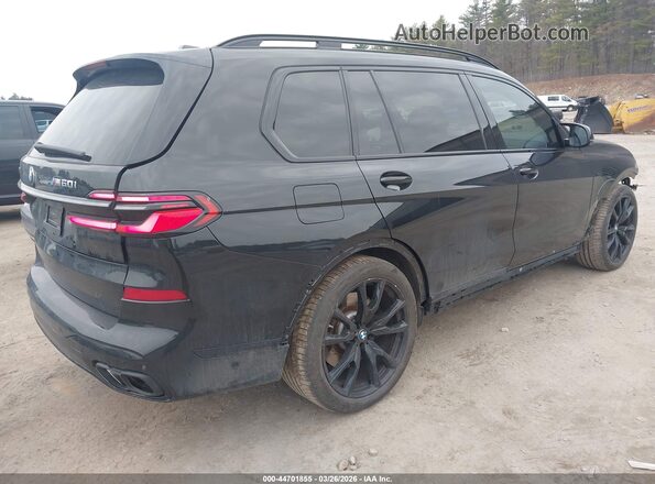 5UX33EM09R9T70625 2024 BMW X7 Black Rear right
