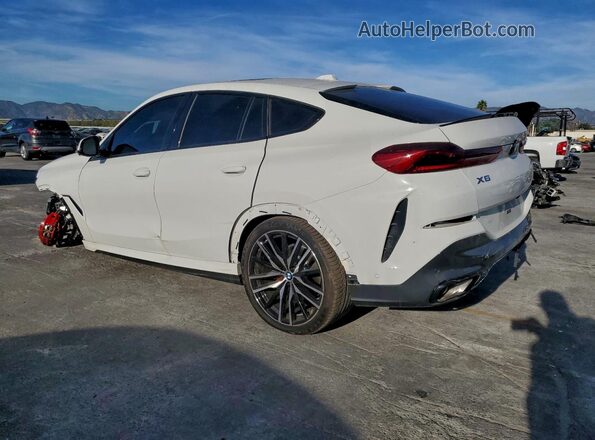 5UX33EX01S9Z96851 2025 BMW X6 White უკანა მარცხენა
