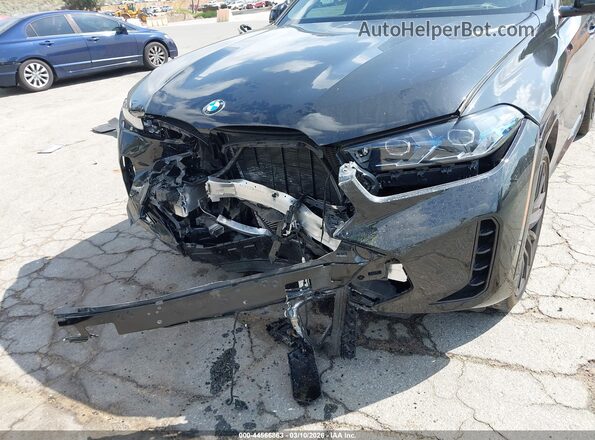 5UX33EX03S9Z90744 2025 BMW X6 Черный Вид спереди