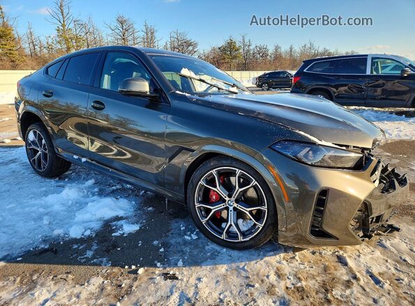 5UX33EX06T9091023 2026 BMW X6 Серый Передняя правая четверть