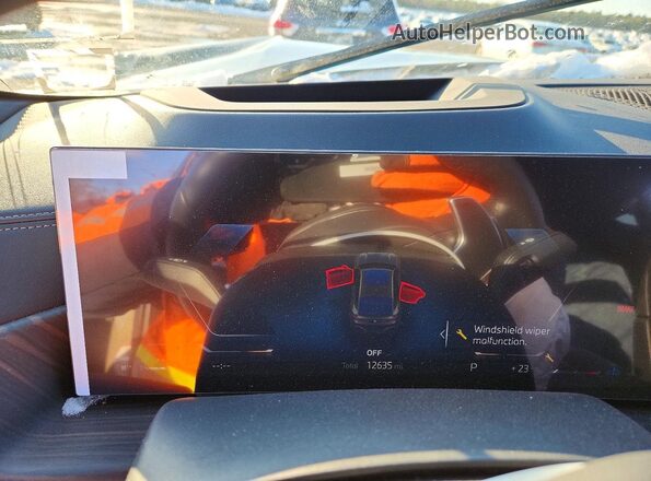 5UX33EX06T9091023 2026 BMW X6 Серый Вид щитка приборов