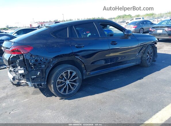 5UX33EX07R9T66908 2024 BMW X6 Синий Задняя правая четверть