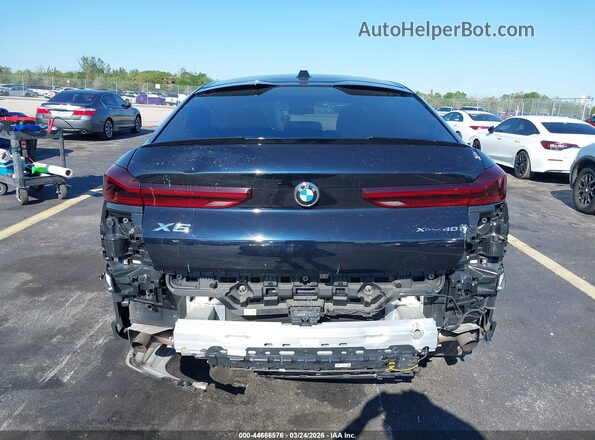 5UX33EX07R9T66908 2024 BMW X6 Синий 