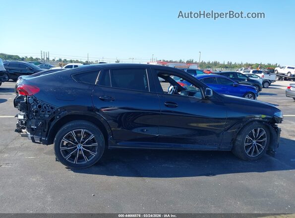 5UX33EX07R9T66908 2024 BMW X6 Синий Панорамный вид салона 360°