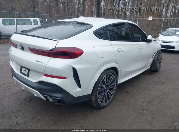 5UX33EX08S9006214 2025 BMW X6 White Trasero derecho