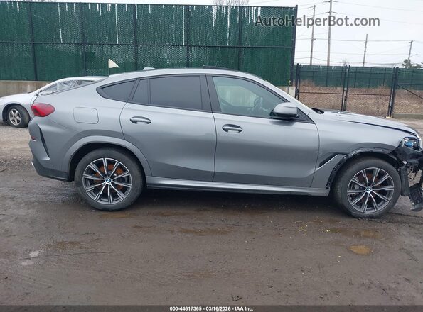 5UX33EX09S9Z28233 2025 BMW X6 Gray ხელსაწყოთა პანელის ხედი
