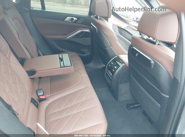 5UX33EX09S9Z28233 2025 BMW X6 Gray VIN კოდის სტიკერის ხედი