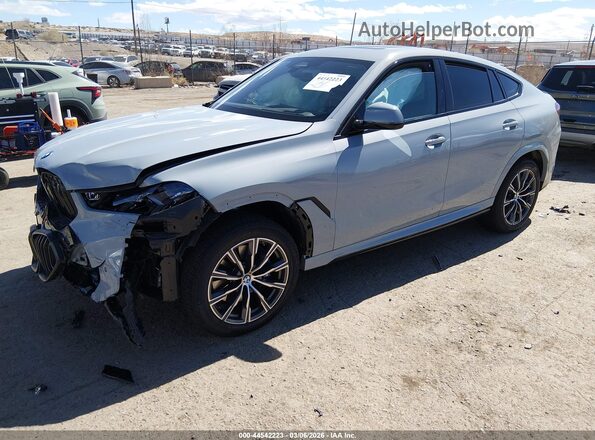 5UX33EX09T9232103 2026 BMW X6 Серый Передняя левая четверть